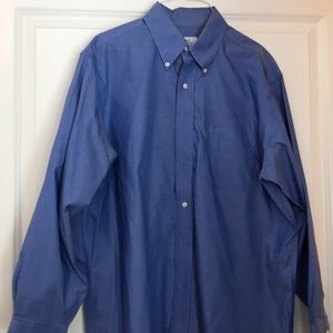 Brooks Brothers classic blue long sleeve shirt (10)